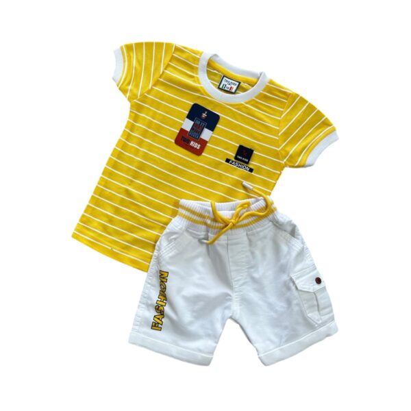 Kid's Cotton T-Shirt & Shorts Set