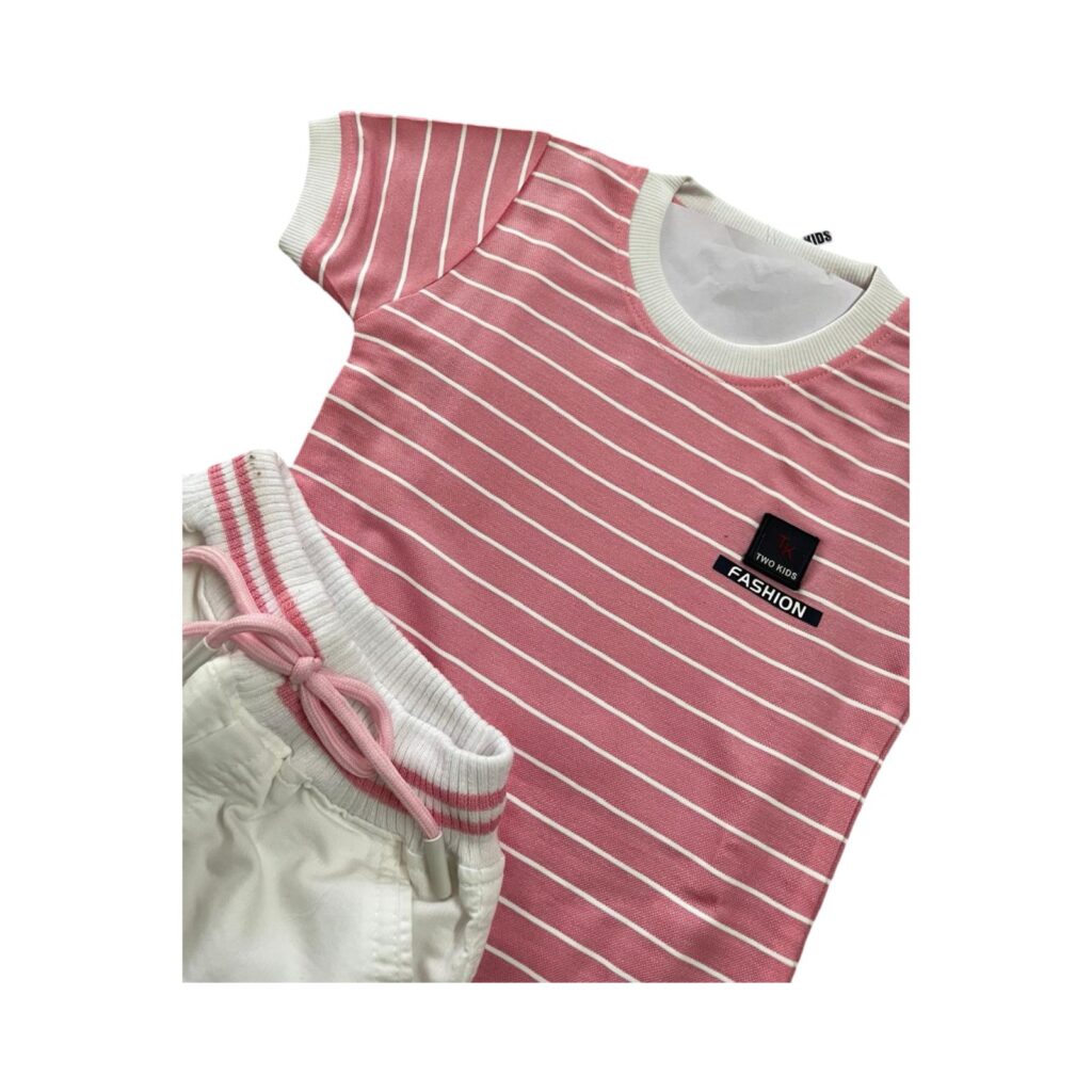 Kid's Cotton T-Shirt & Shorts Set