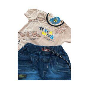 Kid's Cotton T-Shirt & Shorts Set