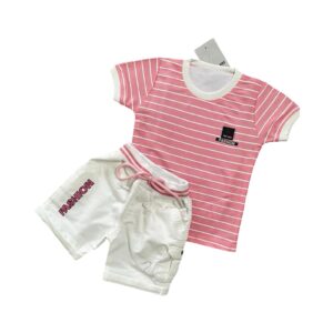 Kid's Cotton T-Shirt & Shorts Set