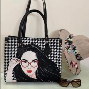 Multi Casual Printed Tote Bag