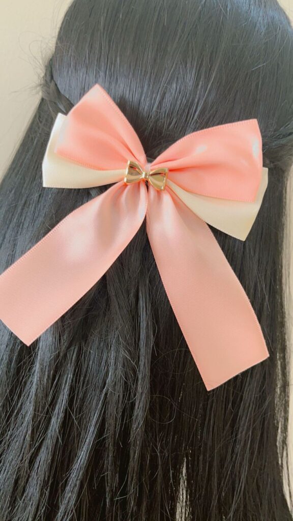 Cute bow hair pins