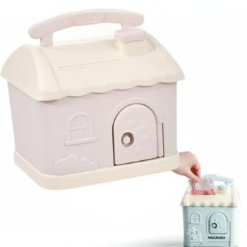 House-Shaped Piggy Bank for Kids