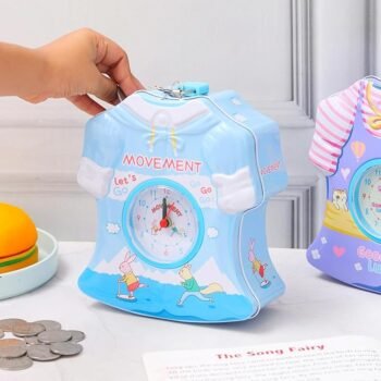 Piggy Bank with alarm clock