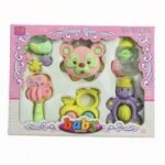 Non - Toxic Multi-Color Baby Rattles Toys Gift Set for Newborn Babies and Toddler