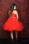 Valentine Special Red Baby Doll frock